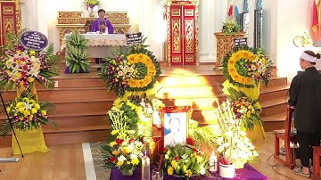 Thánh Lễ An Táng-Nghi Thức Truy Điệu và Tiễn đưa cụ Maria Nguyễn Thị Thuận về nơi yên nghỉ cuối cùng