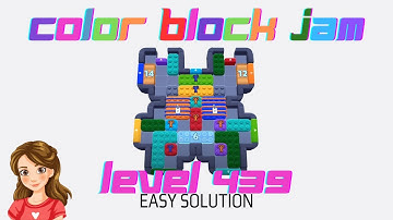 Color Block Jam Level 439 Solution