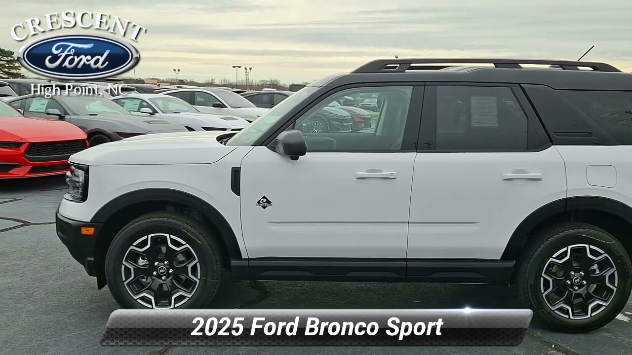 New 2025 Ford Bronco Sport Outer Banks, High Point, NC BR5461