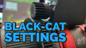 ProAstroGear Black-Cat System Settings and Semi-Circle Set-point