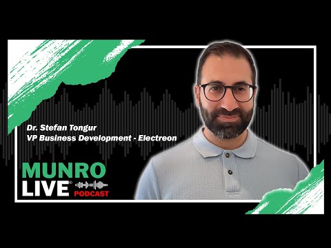 Dr. Stefan Tongur - VP of Business Development at Electreon | Munro Live Podcast