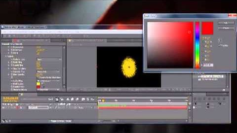 After Effects - Fireworks with out particular tutorial