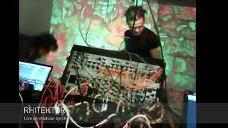 RHITEKTOR Live on modular synth 16.04.2018