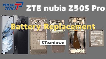 ZTE nubia Z50S Pro Battery Replacement | Swollen Battery Repair Guide
