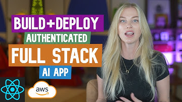 🛑 1hr to Build and DEPLOY an Authenticated AI APP! React.js + AWS
