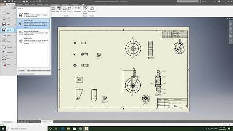 TDJ3M 4M - How To Save An Inventor Drawing File In PDF Format