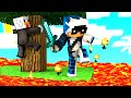 PROVIAMO A SOPRAVVIVERE IN UN MONDO DI LAVA - MINECRAFT ITA