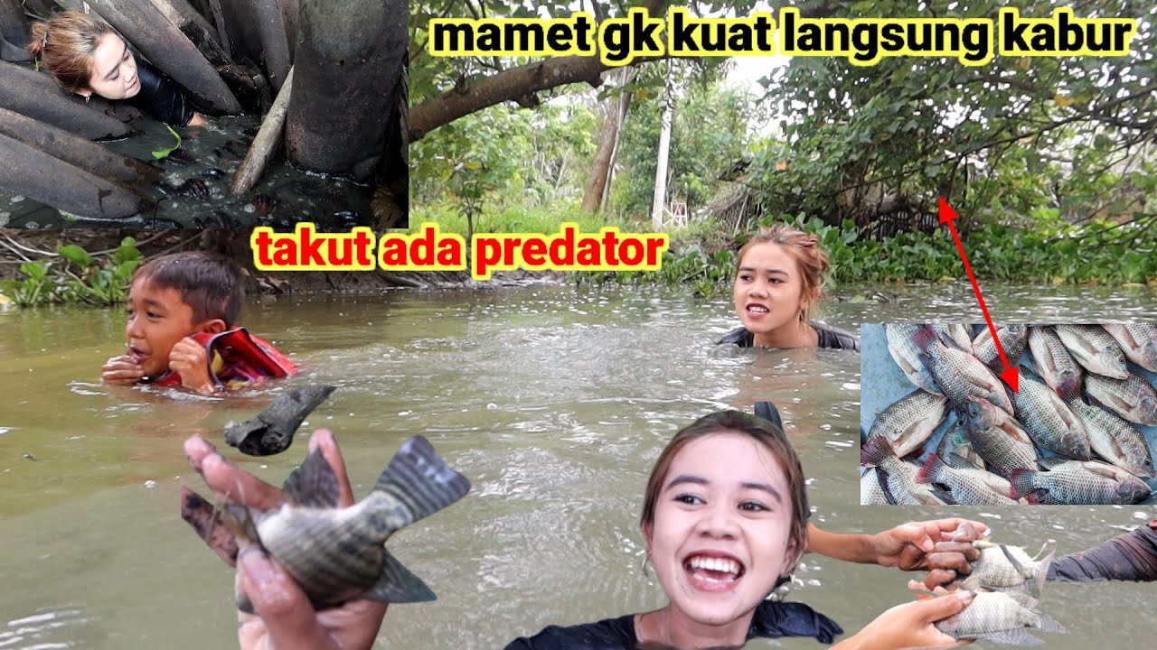 Rogoh lkan  Ditemani anu🤭 Sampe Merah 