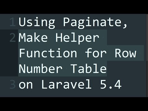 Using Paginate Make