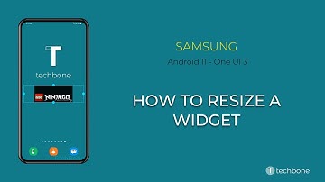 How to Resize a Widget - Samsung [Android 11 - One UI 3]