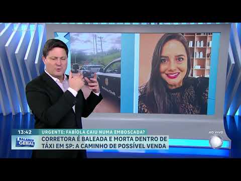 Corretora é assassinada a tiros dentro de táxi no interior de SP