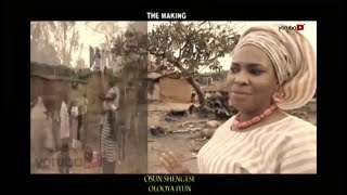Osun Sengese Yoruba Movie The Making (Behind the scene)