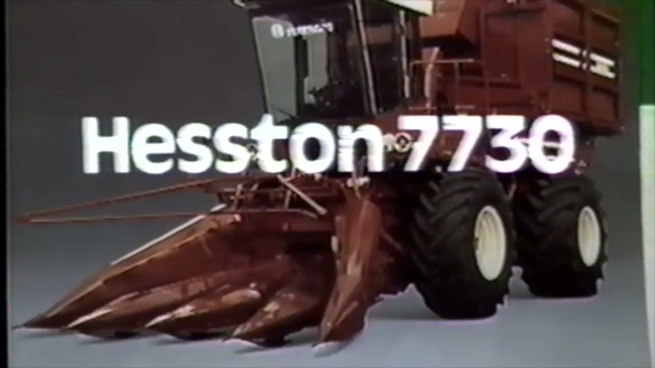Hesston 7730 hakselaar promotiefilm