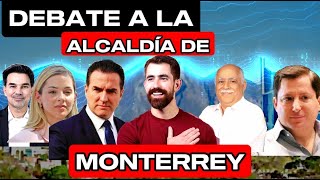 ESTE DEBATE POR LA #alcaldia DE #monterrey NO TE LO PUEDES PERDER!