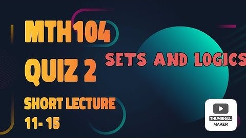 MTH104 QUIZ 2 IMP POINTS