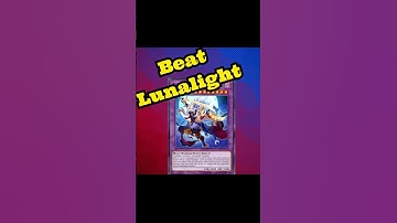 HOW TO BEAT LUNALIGHT #yugioh #yugiohcommunity #lunalight