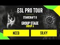 SC2 - Neeb vs. Silky - DreamHack SC2 Masters: Fall - Group A - NA