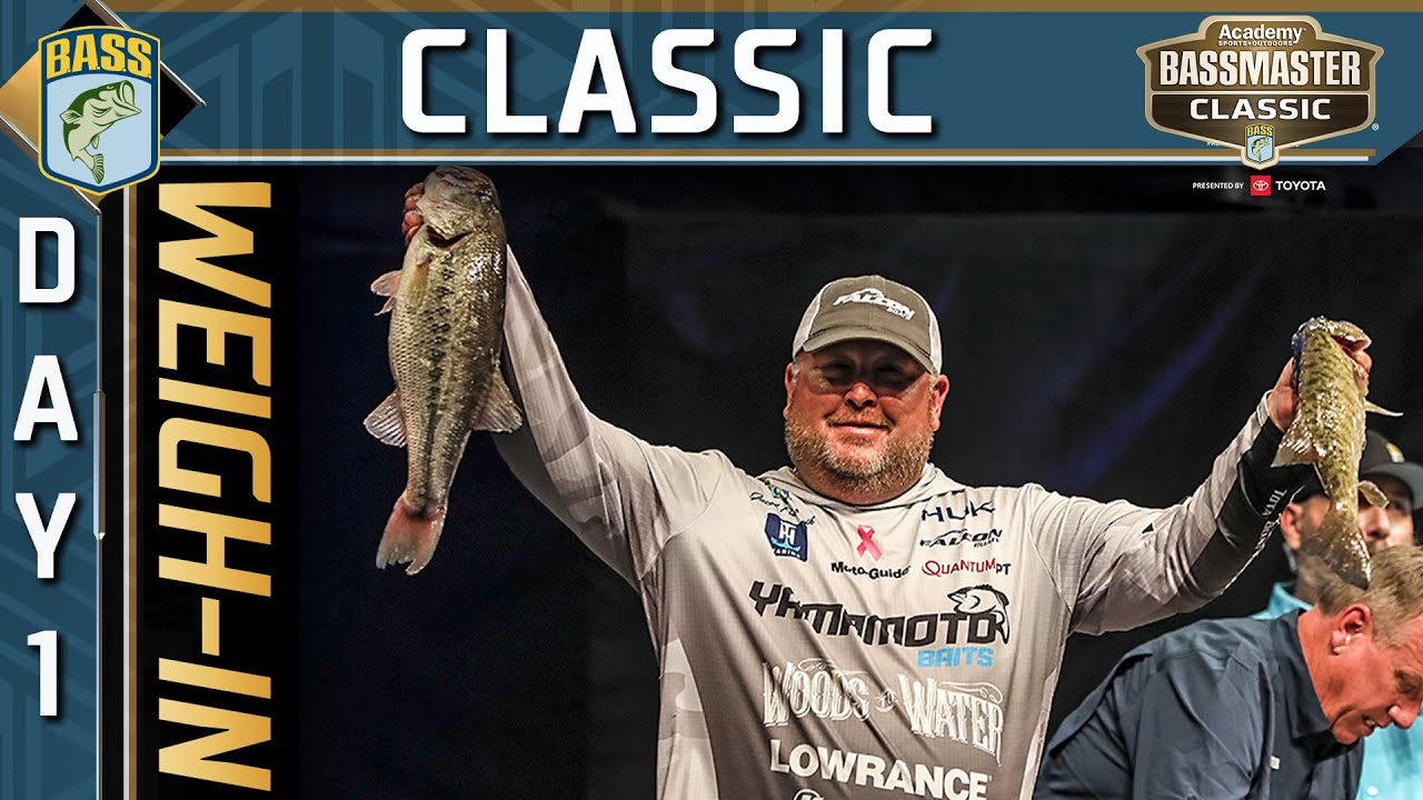 Weigh-in: Day 1 at 2023 Tennessee River Bassmaster Classic in Knoxville, TN  