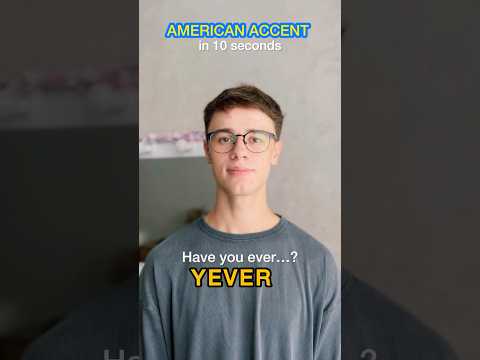 American accent (fast speech pronunciation english)