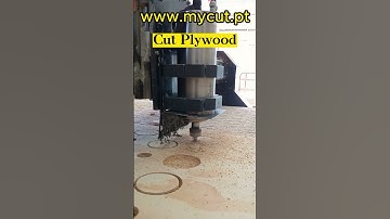 Plywood to Masterpiece: The Art of CNC  #shorts #cnc  #plywood