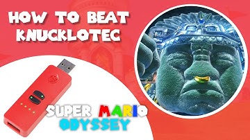 SUPER EASY Beating KNUCKLOTEC in SUPER MARIO ODYSSEY First Try (SPEED RUN)
