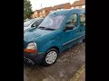 Renault kangoo camper build.