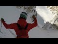 Skiing Steep Couloirs in Dolomiti