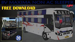 BV Maxima Sleeper Mod for Bussid Surprise Release ??| Download link in description |