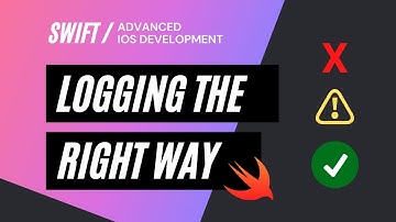 How To Do Logging In Swift The Right Way | How To Create A Custom Logging Utility