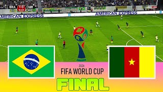 BRAZIL vs CAMEROON - Final FIFA World Cup 2026 | Full Match All Goals | Football Match