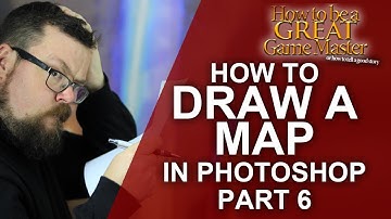 GREAT GM: How to draw a map for your rpg session part 6 - great game master dungeon master tips
