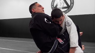 Collar Chokes from Guard | Brazilian Jiu Jitsu screenshot 5