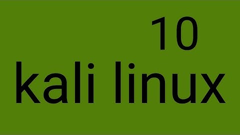 10 - الصلاحيات permissions في kali linux