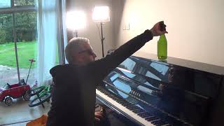 Wine Bottle Smashed With Boogie Woogie Piano