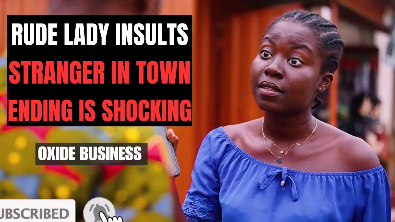 Rude lady insults stranger wait and watch what is going to happen next ...