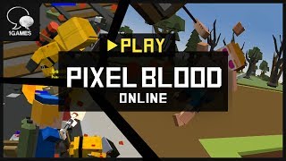 Play Zombie Hunting on Mobile Phone Game!! Pixel Blood Online screenshot 5