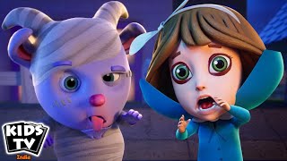 Theres A Scary Pumpkin, Scary Halloween Rhyme And Kids Song In English