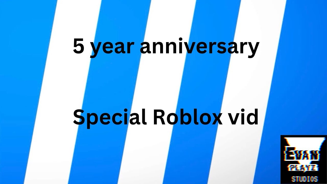 Roblox toy guy destroys house (5 Year Anniversary) 