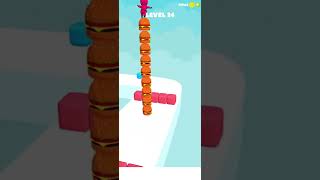 Cube Stacker Surfer 3D Game | Level-24 | Satisfying Gameplay Walk-through #games #gaming #gameplay screenshot 5