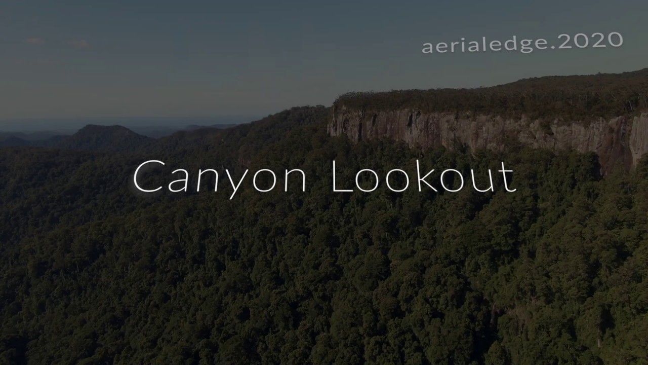 Springbrook National Park, Canyon Lookout DJI Mavic 2 YouTube