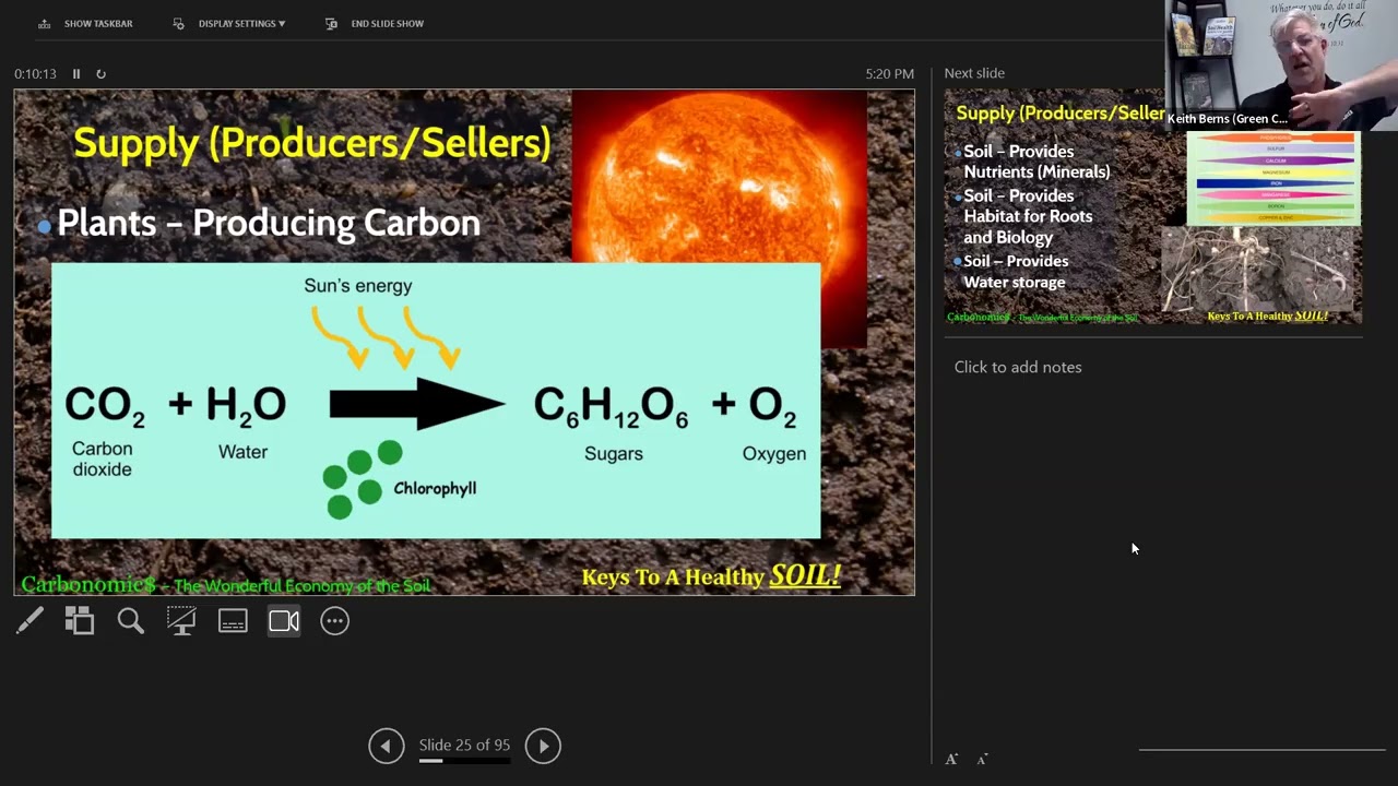 KEITH BERNS WORKSHOP ON SOIL HEALTH IN FLORIDA: CARBONOMICS