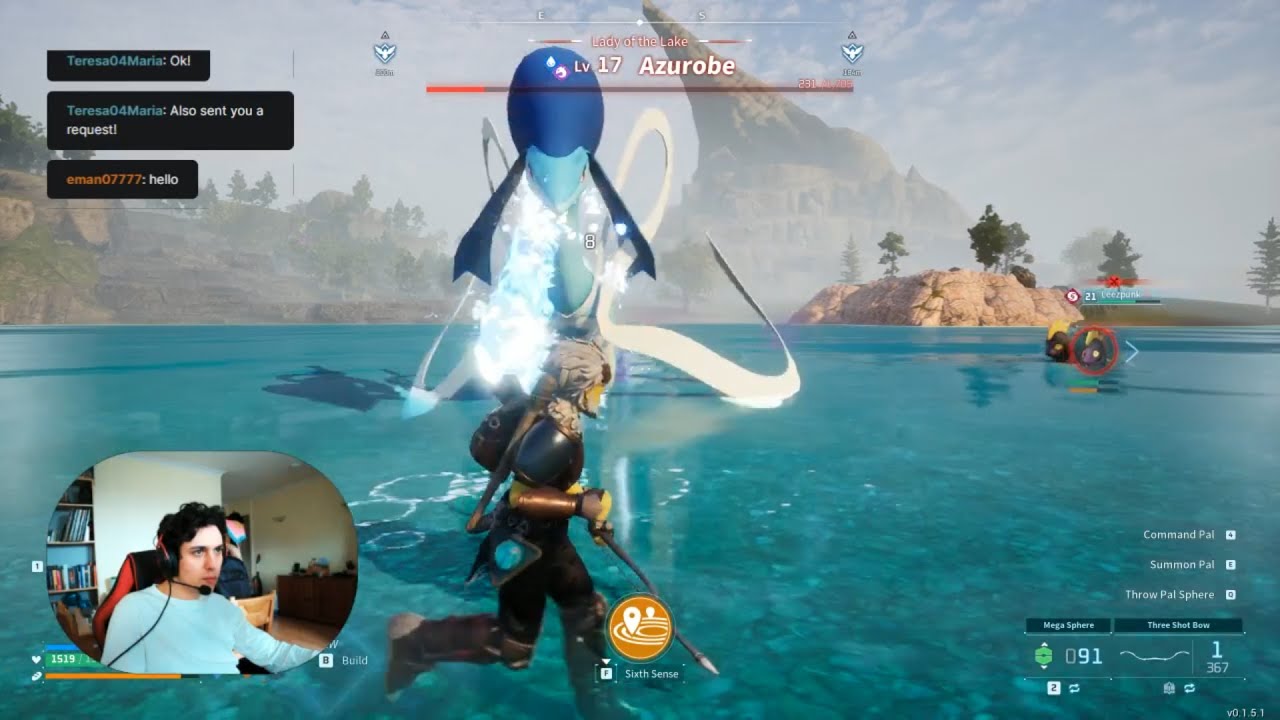 Palworld - Azurobe Boss Fight