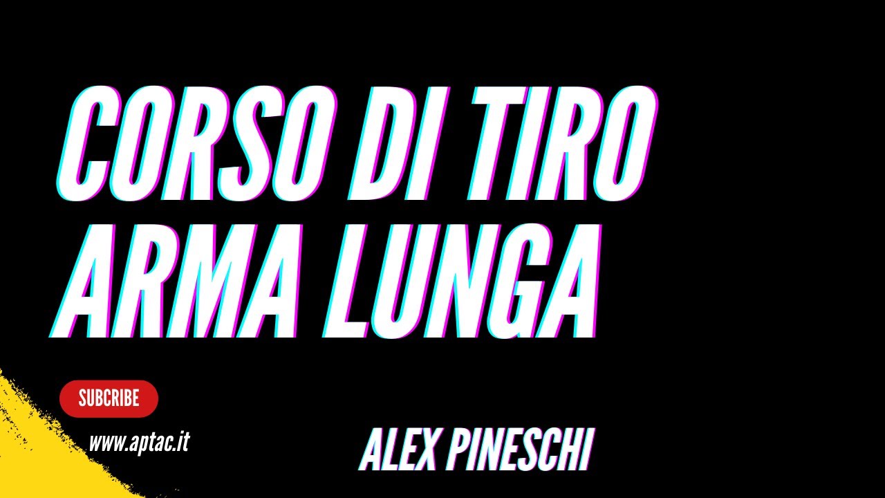Corso di Tiro Difensivo Arma Lunga - Gennaio 2023