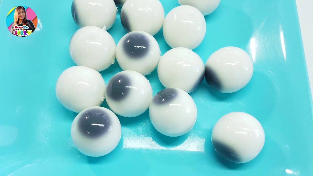 Как приготовить желе на Хэллоуин I Eyeball Jelly I How To Jelly