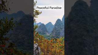 Guangxi Landscapes Are Unreal 🇨🇳 | Li River &amp; Karst Mountains #travelshorts