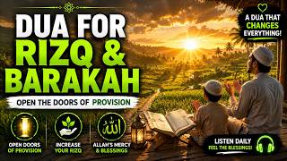 Powerful Dua for Rizq & Barakah | Open the Doors of Provision
