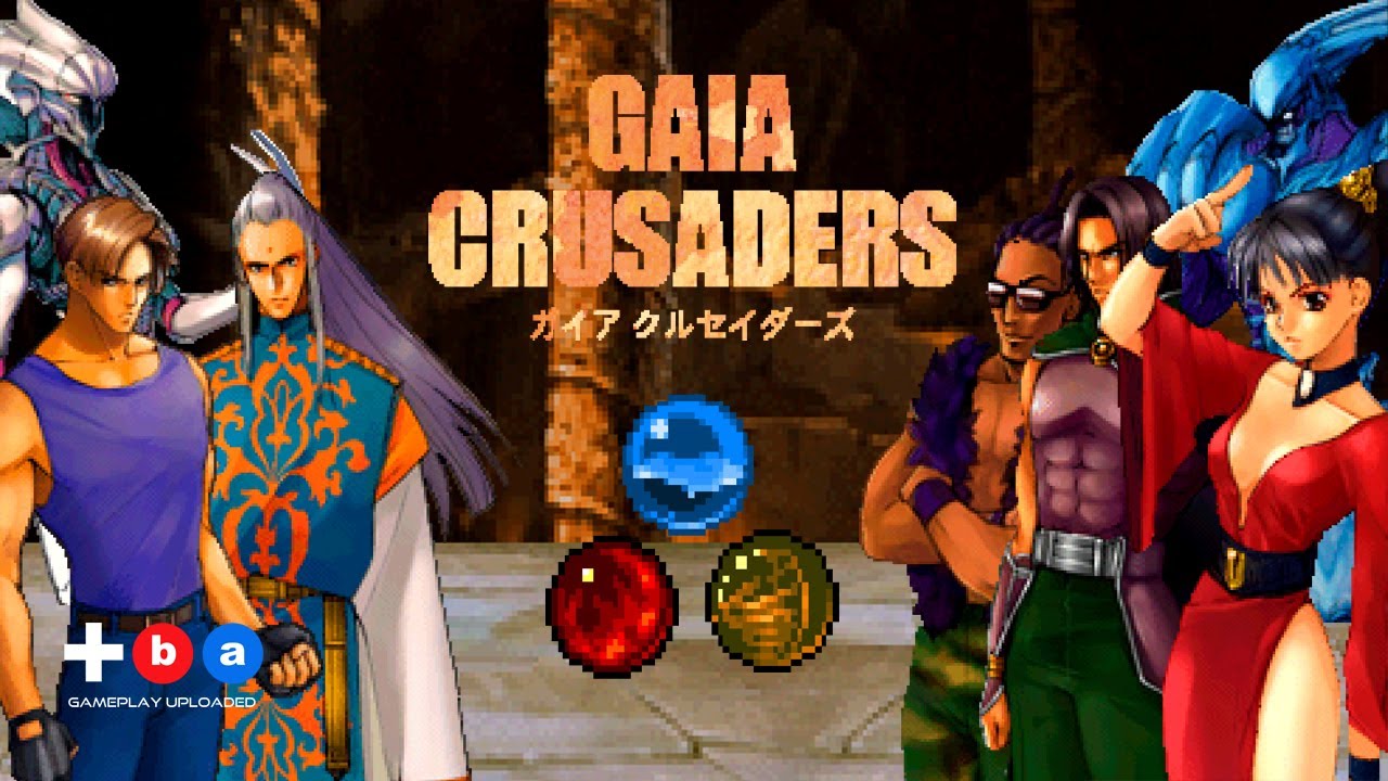 Gaia Crusaders / ガイアクルセイダーズ (1999) Arcade - 2 Players Hardest [TAS]