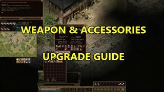 Zircon - Legend of Mir Weapon and accessories UPGRADE GUIDE