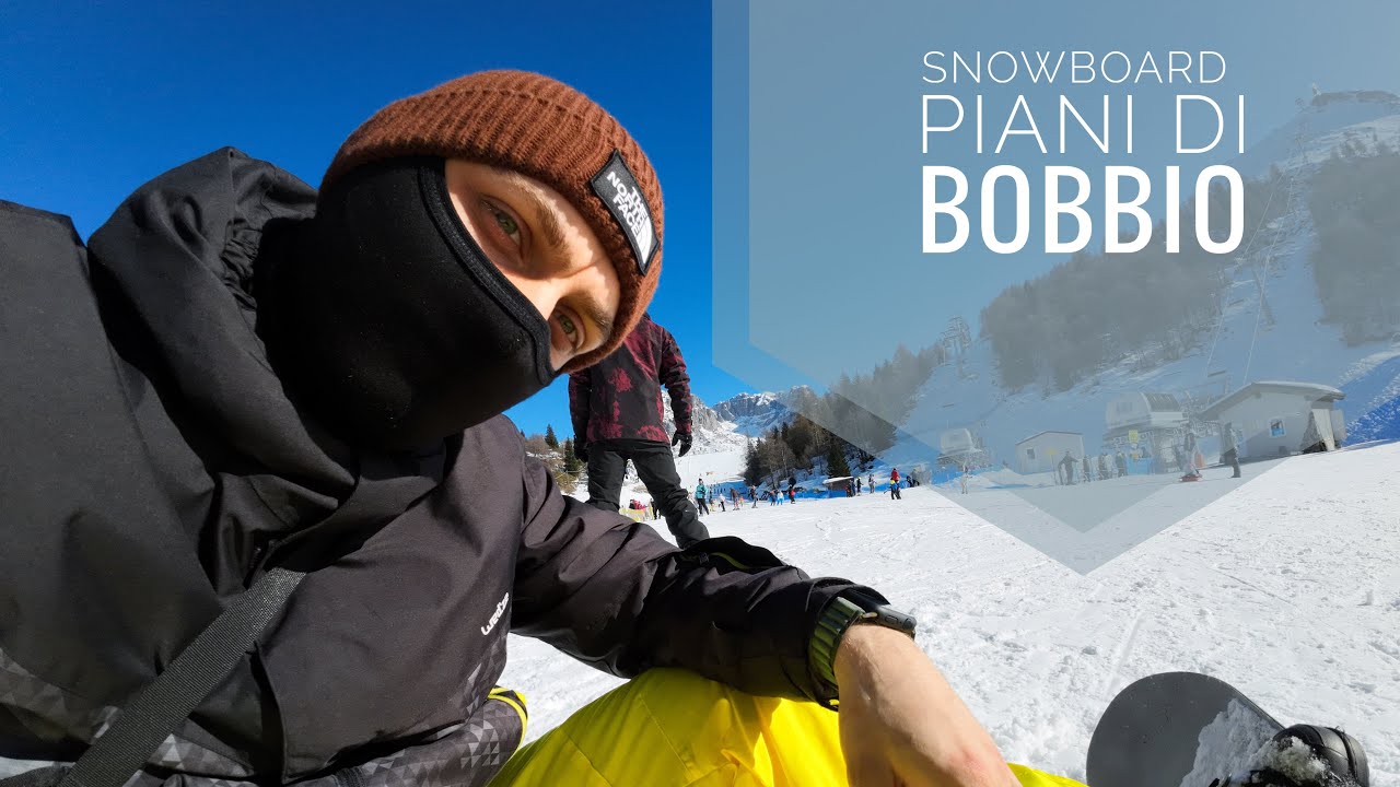 SNOWBOARD - Piani di Bobbio - 2023 | DJI action 3 VLOG video