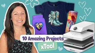The Best Auto Heat Press with Endless Fun Features - xTool WonderPress